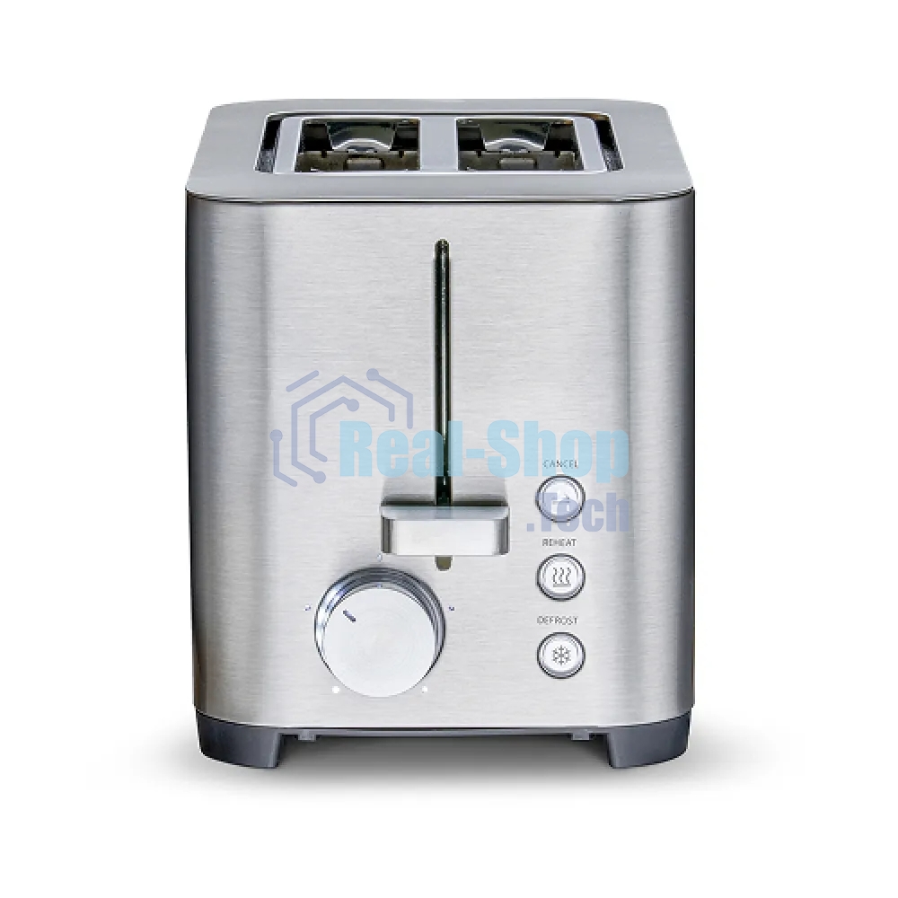 Тостер CASO Classico T2 Duo серебристый, 850 Вт, 2 слота