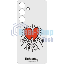 Чехол (клип-кейс) для Samsung Galaxy S24+ Flipsuit Case S24+ белый/прозрачный (EF-MS926CWEGRU)