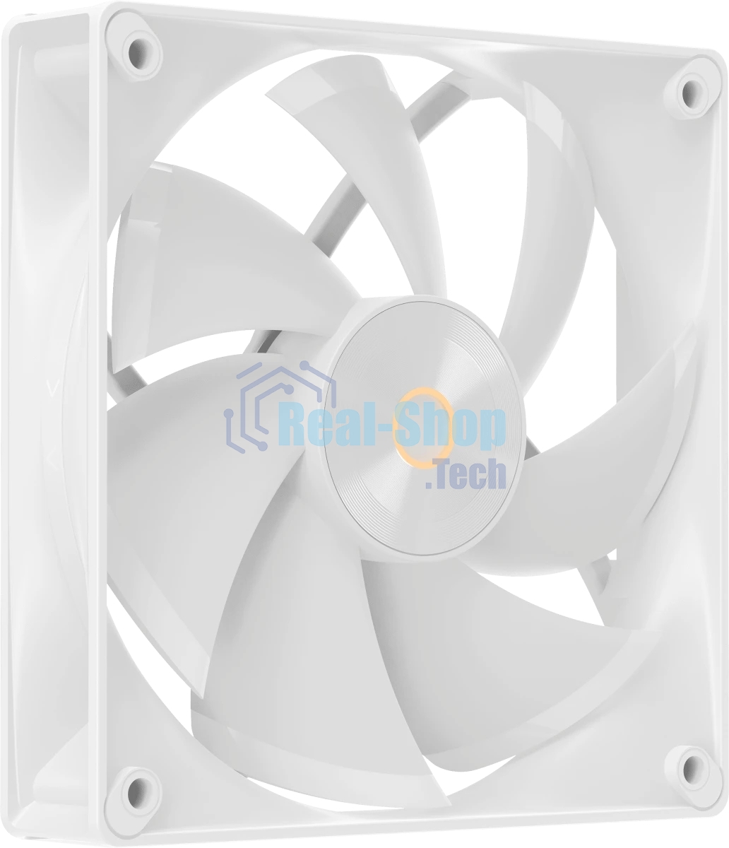 Вентилятор для корпуса Ocypus Delta F12 WH, 120x120x25мм, 4-PIN PWM, 500-2000 RPM, 29 DBA MAX, HYDRO BEARING