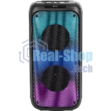 Минисистема Hyundai H-MC1231 черный 40Вт FM USB BT micro SD