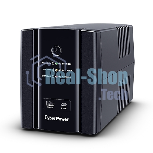 Источник бесперебойного питания CyberPower UT1500EG/1500 ВА/900 Вт/USB/RJ-11/RJ-45/,4 х CEE 7 (евророзетка)