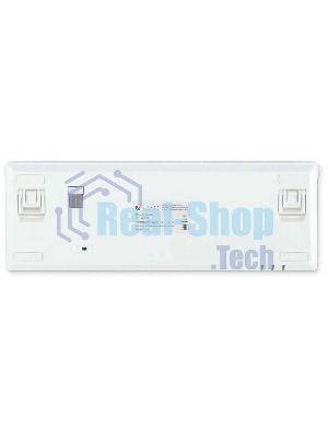 Клавиатура Oklick K763W гибридная, Bluetooth, радиоканал, белый