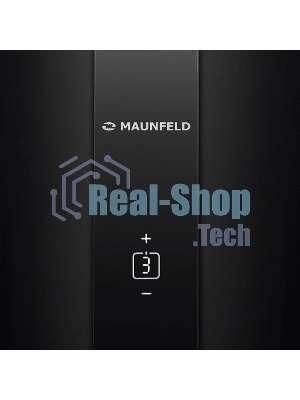 Вытяжка островная Maunfeld Lee Light Isla 35 черный, 35 см, 1050 куб. м/ч, 63 дБ (sensor)