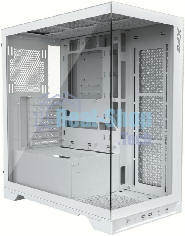 Компьютерный корпус XPG INVADER X белый (INVADERXMTWOF-WHCWW) Mid-Tower, Micro-ATX, Mini-ITX, Standard-ATX, USB 3.2 Gen2 Type-A, USB 3.2 Gen2 Type-C