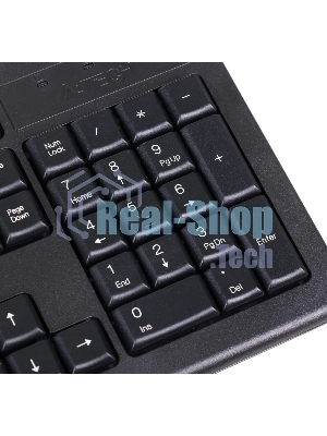 Клавиатура проводная A4Tech KR-85 USB черный
