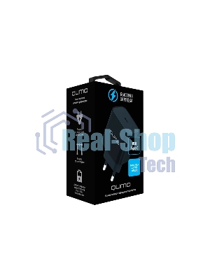 Сетевое зарядное устройство Qumo Energy light (Charger 0050) PD 20W, 1USB Type-C, черный