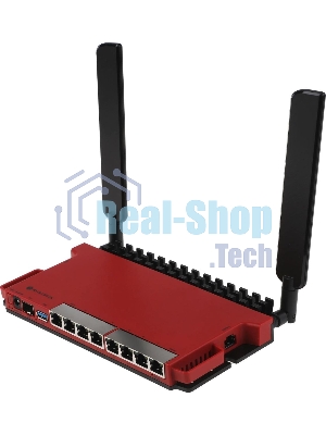 Роутер беспроводной MikroTik L009UiGS-2HaxD-IN AX600 10/100/1000BASE-TX, 2.4Ггц, 8*1Gbit, 1*SFP 2.5Gbit