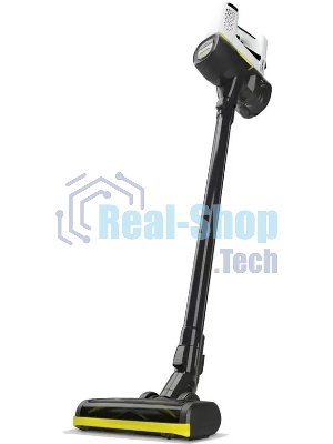 Пылесос вертикальный Karcher VC 4 черный/белый, питание от аккумулятора, 140 Вт, уборка сухая, пылесборник 0.65 л, работа от АКБ max - 30 мин