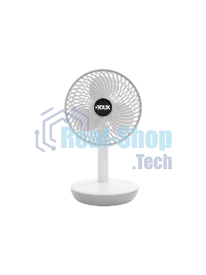 Вентилятор настольный DUX 60-0214 USB, белый, 6 Вт
