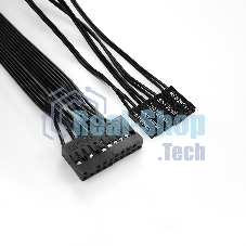 Компьютерный корпус Miditower ExeGate UN-605B Black, ATX, (UN350, 120мм), 2*USB, Audio, замок блокировки кнопки питания