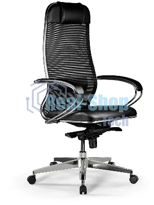 Кресло Метта Comfort S Infinity Easy Clean сет./экокожа с подголов. крестов. металл хром (комплект 1 шт)