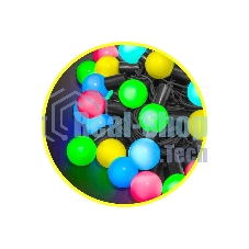 Гирлянда Navigator NGF-B02-70RGB-10-8m-230-BL-IP44