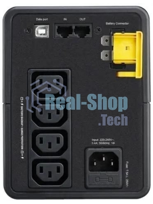 Источник бесперебойного питания APC Back-UPS BX750MI/750 ВА/410 Вт/4xIEC 320 С13