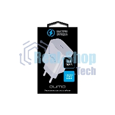Сетевое зарядное устройство Qumo Energy light (Charger 0051) PD 20W, 1USB, Type-C, белый