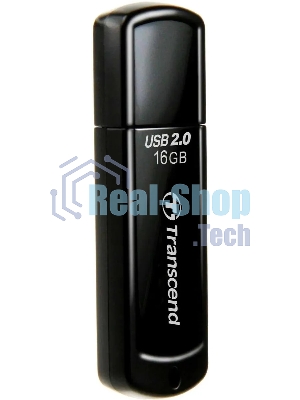 Флешка USB Transcend JetFlash 350 (TS16GJF350), 16Gb, USB 2.0, R/W 15/7, черный