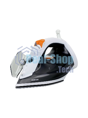 Утюг Centek CT-3301 белый/серый, 2800 Вт, 50 г/мин, 190 г/мин, 600 мл
