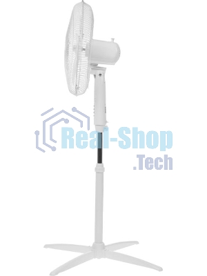 Вентилятор Rix RSF-4500L белый, напольный, 45 Вт, 3 скорости, 36 см