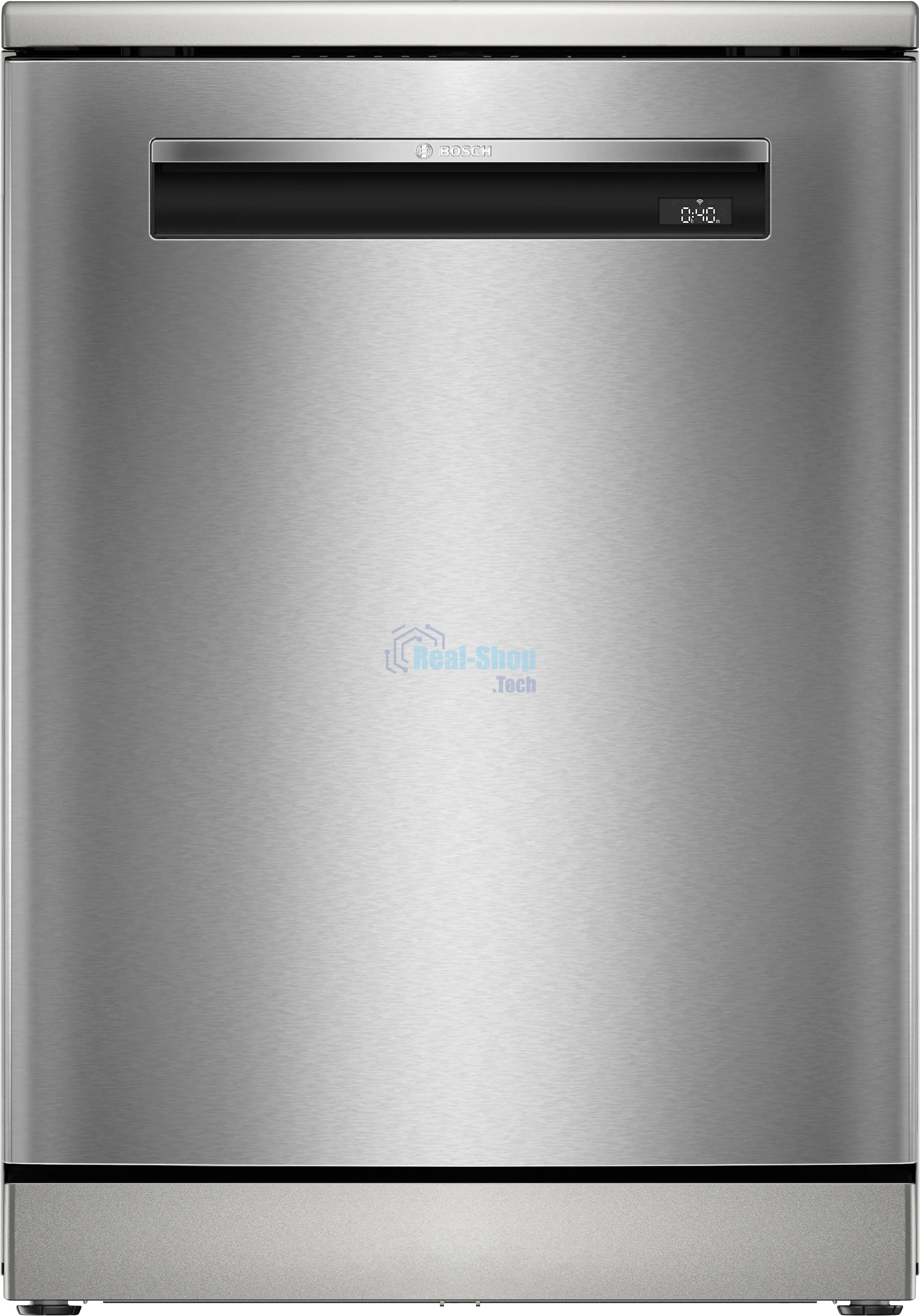 Посудомоечная машина Bosch SMP6EMI86Q, нержавеющая сталь, 60 см, 13 компл., сушка теплообменник, класс A