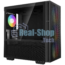 Компьютерный корпус DeepCool CH560 черный (R-CH560-BKAPE4-G-1) (ATX, без БП, 2хUSB, с окном)