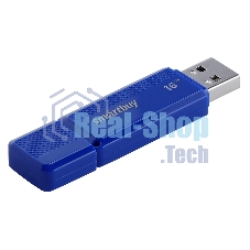 Флешка USB Smartbuy USB 2.0 16Gb Dock Blue