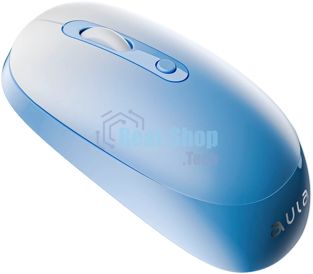 Мышь беспроводная AULA AM207 Blue