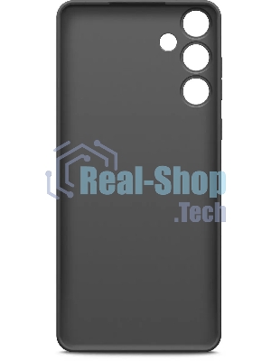 Чехол (клип-кейс) BoraSCO для Samsung Galaxy A15 Silicone Case черный (72783)