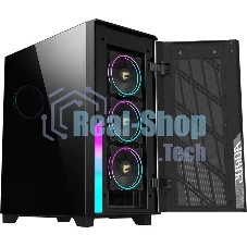 Компьютерный корпус Gigabyte AORUS AС500G черный без БП ATX 4x120мм 4x140мм 2xUSB 3.0 1xUSB3.1 audio bott PSU