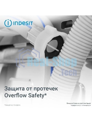 Встраиваемая посудомоечная машина Indesit DIS 1C59, белый, 44.8 см, 10 компл., 48 дБ, класс A