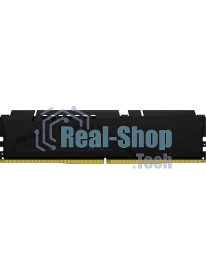 Оперативная память Kingston Fury Beast Black, DDR5, 32GB (1x32GB), 5600 MHz, CL36, с радиатором, чёрный