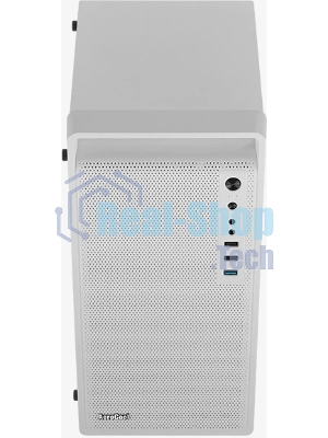 Корпус mATX AeroCool CS-109-G-WT-v1 4711099472383 белый, без БП, USB 3.0, 2*USB 2.0, HD Audio