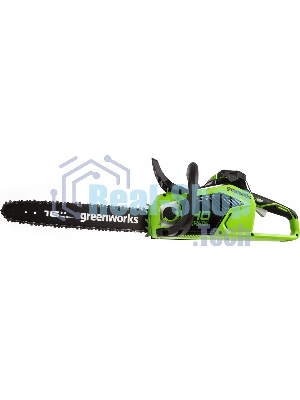 Цепная пила аккумуляторная (2005807UA) GreenWorks GD40CS18, 40V, 40 см, бесщеточная, 1,8 КВТ, с АКБ 2АЧ и ЗУ