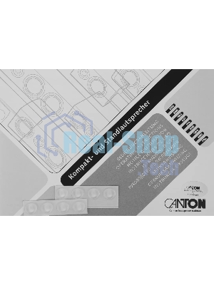 Фронтальные колонки Canton GLE 420.2 2.0 130Вт белый (в комплекте: 2 колонки)