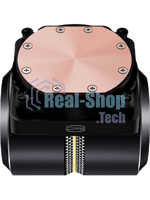 Система охлаждения Water Cooling System PCCooler DE360 Pro BK (300W, 360мм, Black, ARGB Pump, Fans: 3x120мм, 86.73CFM, 32dBA, 2200RPM/Pump height 57мм, 28dBA, 3200RPM, Rad thickness 27мм/S: 1851, 1700, 1200, 115X, AM5, AM4, AM3)