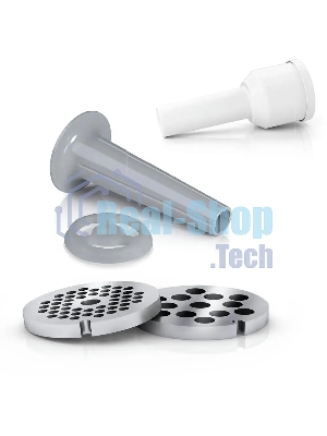 Мясорубка электрическая Bosch MFW2510W белый, 1500 Вт, 1.7 кг/мин, защита от перегрузки, насадки - 3