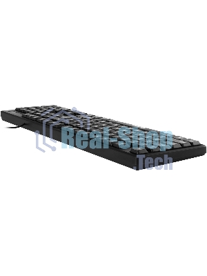 Клавиатура Oklick 100M HW3 проводная, USB Type-A, чёрный