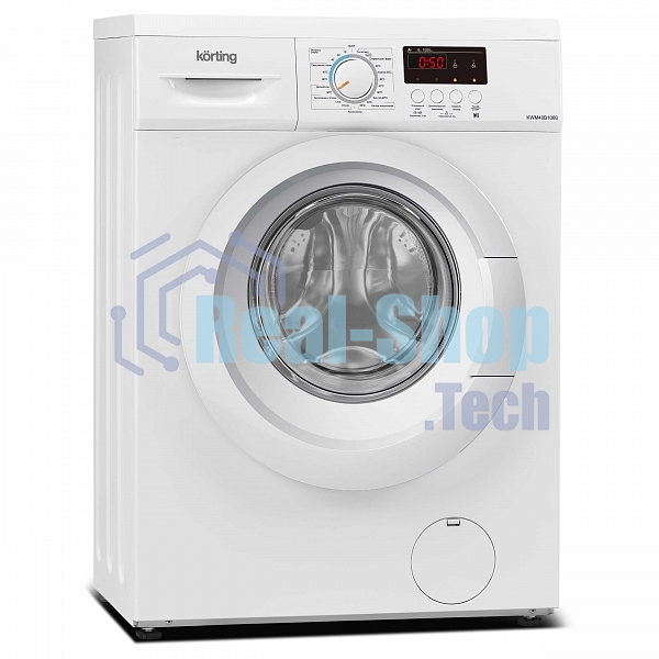 Стиральная машина Korting KWM 40B1060 белый, загрузка фронтальная 6 кг, 1000 об/мин, класс: А+
