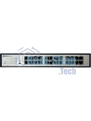 Коммутатор неуправляемый ORIGO, 24x1000Base-T, комплект для установки в 19