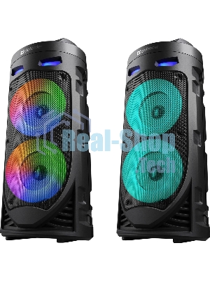 Портативная колонка Defender 16W черный CRASHBOOM