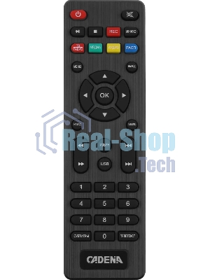 Приставка для цифрового ТВ Cadena CDT-2315SB черный, DVB-T2, DVB-T, HDMI, USB 2.0