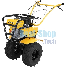 Мотоблок Denzel DPT-470S-PRO, 7 л.с., ремен.сцеп, фрез 3х4, ШОМ, передачи 4В/2Н