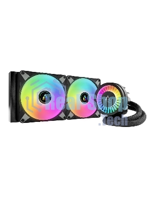 Жидкостная система охлаждения Arctic Liquid Freezer III 280 A-RGB черный, 140 мм, алюминий, 2800 об/мин, 30 дБ, 4 pin, 320 Вт