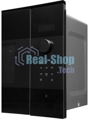 Встраиваемая микроволновая печь Bosch BFL524MB2 черный 20л. 800Вт