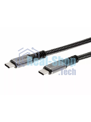 Кабель Thunderbolt4/USB4 Type-C, 5K@60Hz, 40Gbps, PD 100W, 5A, VCOM, 1.2м CU540M-1.2M