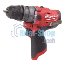 Дрель-шуруповерт аккумуляторная Milwaukee M12 FPDXKIT-202, Аккумуляторная, 12В, 2 АКБ, Кейс