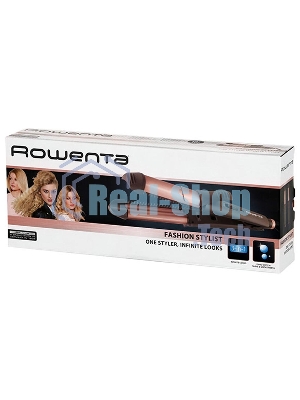 Мультистайлер Rowenta Fashion Stylist CF4510F0 коричневый, 35 мм, 200 °C, 2 режима