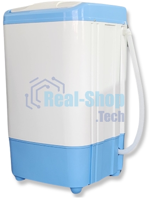 Центрифуга Renova SD-80TS1 белый/голубой, 8.5 кг, отжим - 1400 об/мин, 44 x 78 x 43 см