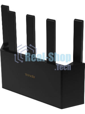 Двухдиапазонный Wi-Fi 6 роутер Tenda TX2L Pro AX1500, до 300 Мбит/с на 2,4 ГГц + до 1201 Мбит/с на 5 ГГц, LAN 3x1Gbит/с