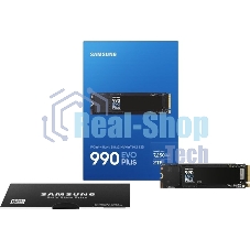 Накопитель SSD Samsung 990 EVO Plus, 2Tb, M.2 2280, PCIe 4.0 x4, NVMe, R/W 7250/6300
