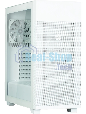 Компьютерный корпус ZALMAN S5 NEO, ATX, белый, WINDOW, 2xCOMBO (3.5