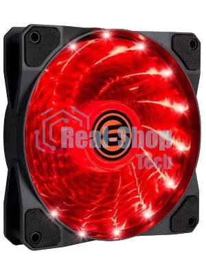 Вентилятор для корпуса LED 12LR15 (красный) (708302)